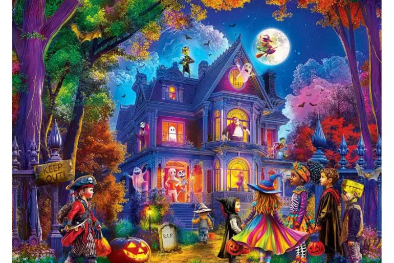 Candy Quest 500-Piece Halloween Puzzle