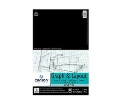 Canson Cross Section Pad 40 Sheets – 8.5×11