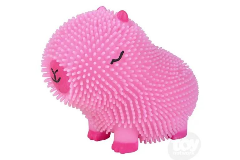 4″ Capybara Colorful Puffer