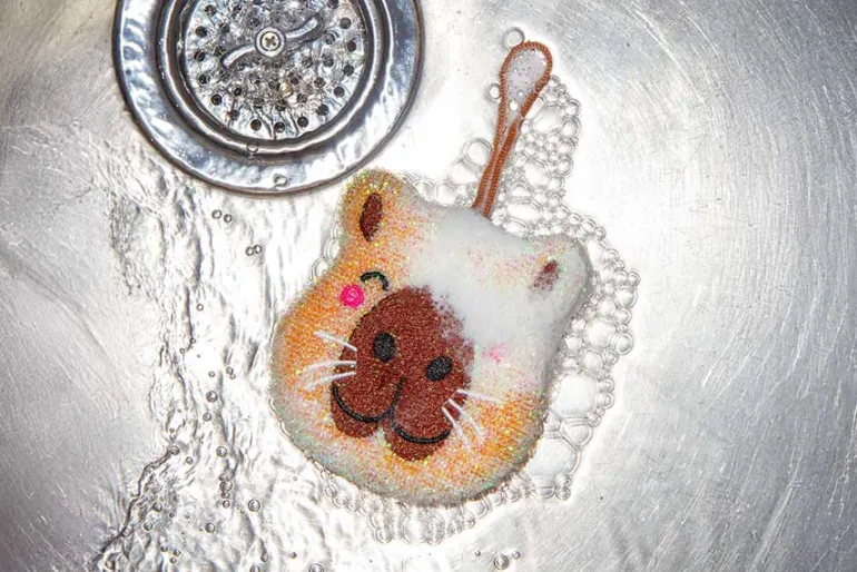 Capybara Scrub Sponge 2pc.