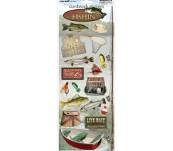 Cardstock Sticker – Gone Fishing