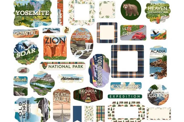 Carta Bella National Parks Ephemera