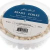 Carved Bone Bead Mix, Natural, 250g