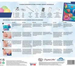 CA Secret Diamond Art Diary Kit – Fishy Greeting