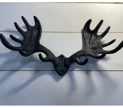 Cast Iron Hook – Caribou Horn