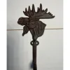 Cast Iron Hook – Moose Head