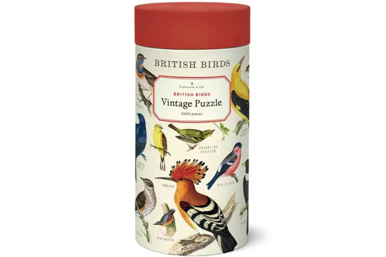Cavallini British Birds Puzzle – 1000 Piece