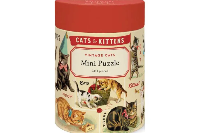 Cavallini Mini Puzzle – Cats