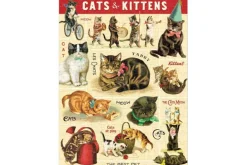 Cavallini Mini Puzzle – Cats
