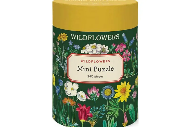 Cavallini Mini Puzzle – Mushrooms