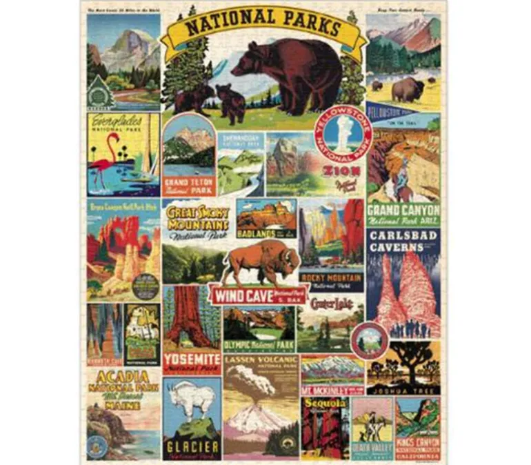 Cavallini Puzzle – Vintage Forage – 1000 Piece