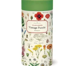 Cavallini Puzzle – Vintage Wildflowers – 1000 Piece