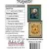 Cedar & Sage Animal Patches Panel in Oat 36-inches by 44-inches