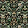 Cedar & Sage Packed Floral in Forest Green