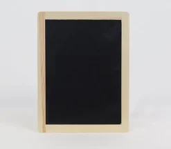 Chalkboard with Wood Frame – Rectangle