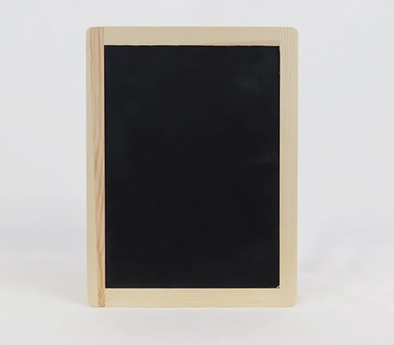 Chalkboard with Wood Frame – Rectangle