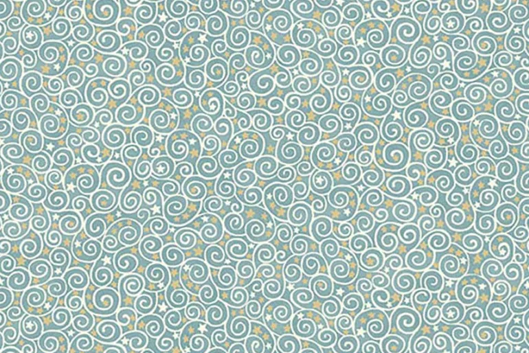 Charmed Shimmer Stars on Black