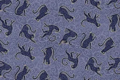 Charmed Twilight Cats and Moons on Cream