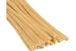 Chenille Stems – 6mm 12″ – 25pc. – Beige