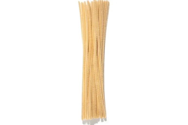 Chenille Stems – 6mm 12″ – 25pc. – Beige