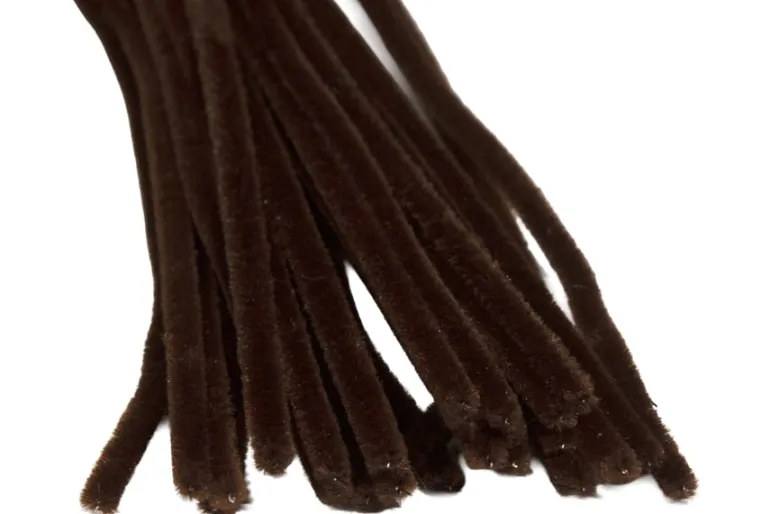 Chenille Stems – 3mm 12″ – 25pc. – Brown