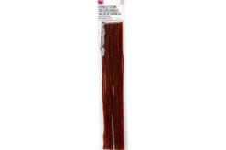 Chenille Stems – 3mm 12″ – 25pc. – Brown