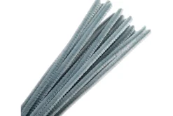 Chenille Stems – 3mm 12″ – 25pc. – White