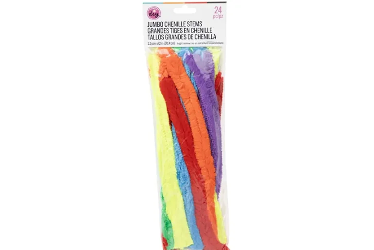 Chenille Stems – 24pc. – Rainbow