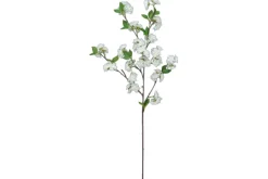 35″ Cherry Blossom Spray, Cream
