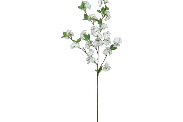 35″ Cherry Blossom Spray, Cream