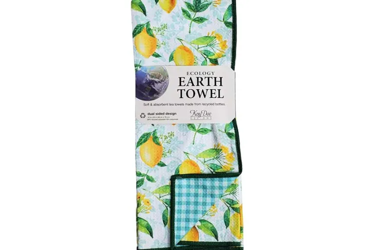 Chickadee Waffle Towel