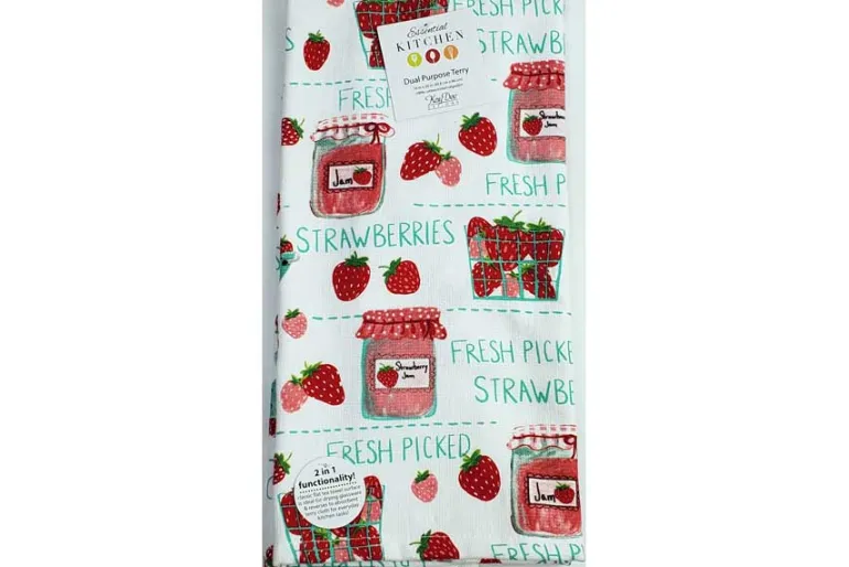 Chickadee Waffle Towel