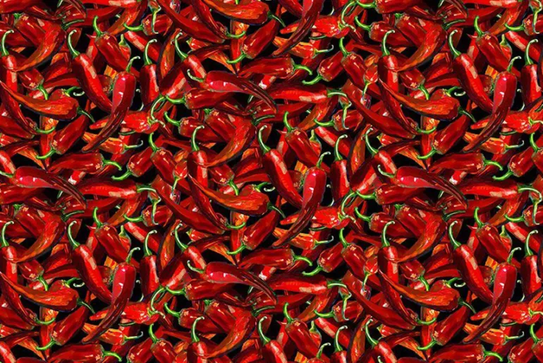 Chili Peppers Allover Toss
