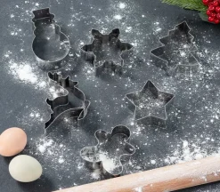 Christmas Cookie Cutter Set – 6 Piece