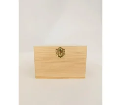 Cigar Box with Gold Latch – Medium