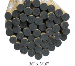 Cindoco Dowel – 36-inch x 3/16-inch – Black