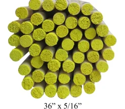 Cindoco Dowel – 36-inch x 5/16-inch – Yellow