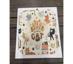 CJ Bella Swedish Towel – Life Better Cat