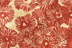 Claret Batks Garden in Red