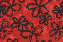 Claret Batks Lotus in Merlot
