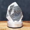 6″ Classic Crystal Tower Lamp with Touch Control