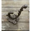 Classic Iron Hook with Detail – Brown