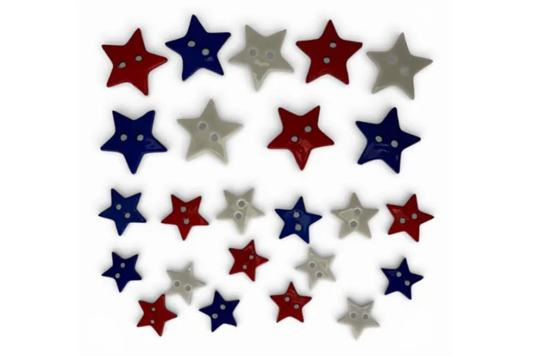 Classic Stars Novelty Buttons