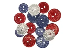 Classic Stars Novelty Buttons