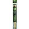 Clover Bamboo Knitting Needle – Single Point – 9-inch – Size 10-1/2