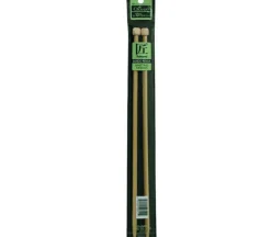 Clover Bamboo Knitting Needle – Single Point – 13-inch – Size 10-1/2