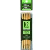 Clover Bamboo Knitting Needle – Double Point – 5 Piece – 5-inch – Size 10