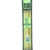 Clover Bamboo Knitting Needle – Double Point – 5 Piece – 7-inch – Size 10-1/2