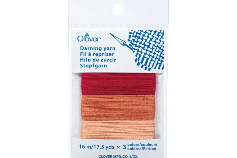Clover Darning Yarn Pinks