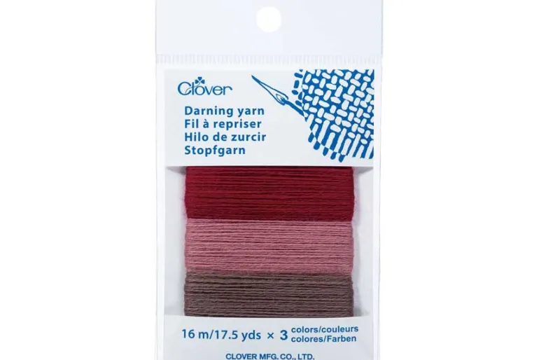 Clover Darning Yarn Pinks